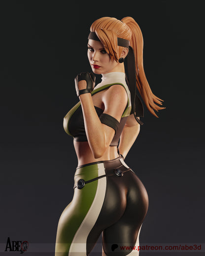 Sonya Blade 1/6 Scale Hand Painted Resin Statue | Premium Collectible Figure