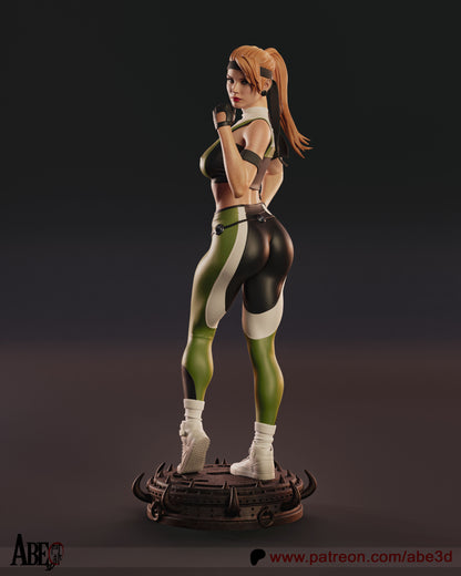 Sonya Blade 1/6 Scale Hand Painted Resin Statue | Premium Collectible Figure