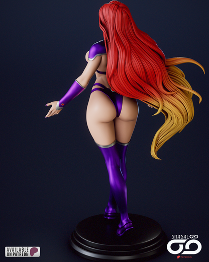 Starfire 1/6 Scale Hand Painted Handmade Collectible Figure Statue