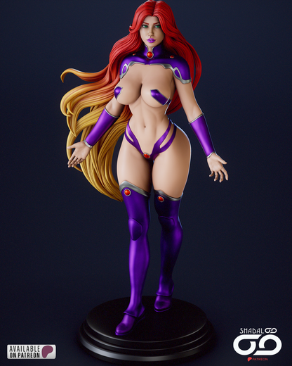 Starfire 1/6 Scale Hand Painted Handmade Collectible Figure Statue