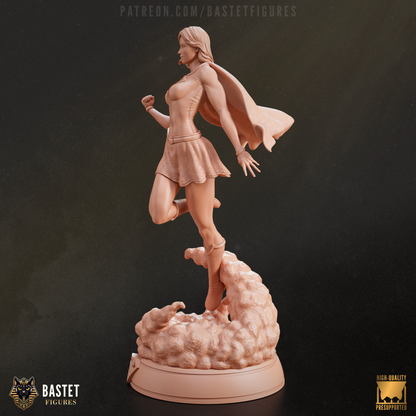 Supergirl – 1–9 Hand Painted | Unique Handmade Art | Demountable | Collectible Figure