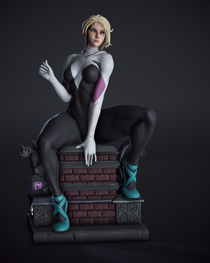 Gwen Stacy 1/6 Scale Hand Painted Handmade Collectible Figure Statue