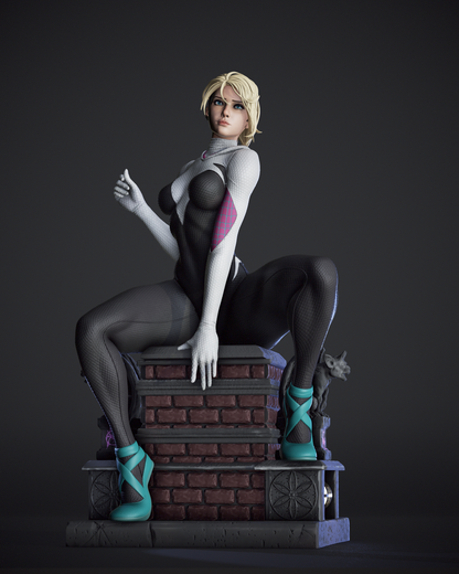 Gwen Stacy 1/6 Scale Hand Painted Handmade Collectible Figure Statue