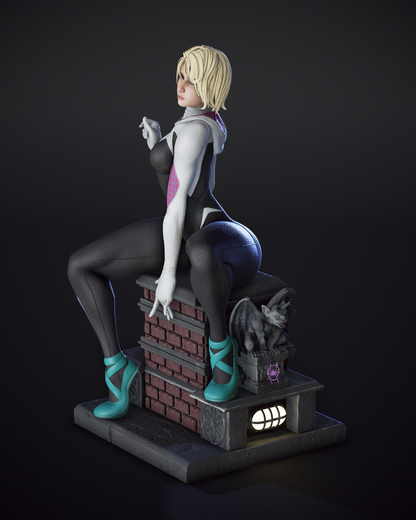 Gwen Stacy 1/6 Scale Hand Painted Handmade Collectible Figure Statue