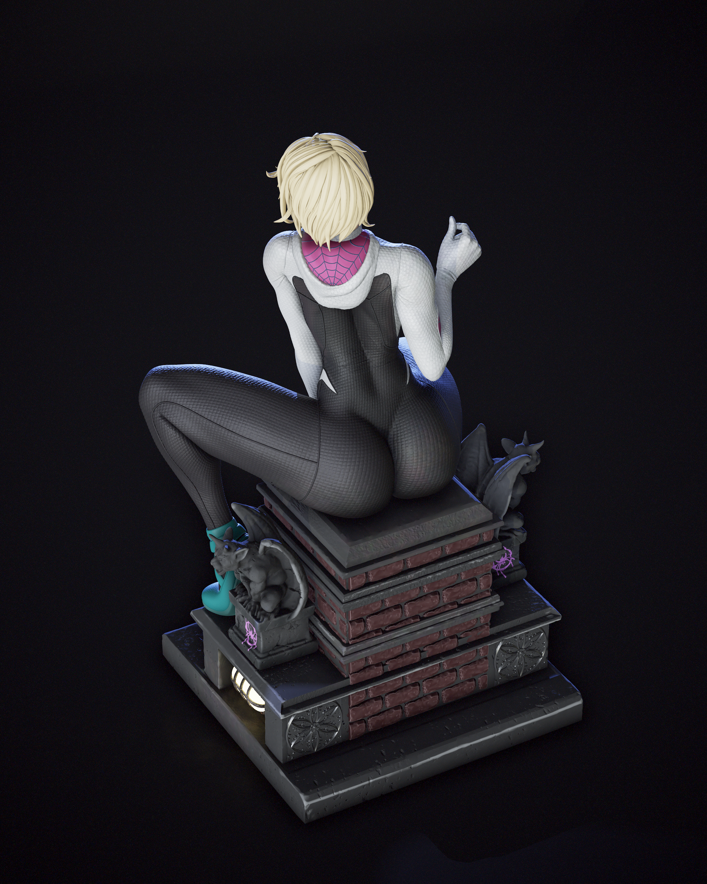 Gwen Stacy 1/6 Scale Hand Painted Handmade Collectible Figure Statue