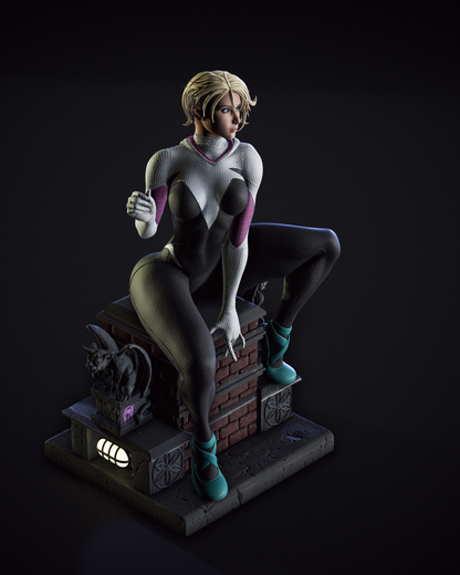 Gwen Stacy 1/6 Scale Hand Painted Handmade Collectible Figure Statue
