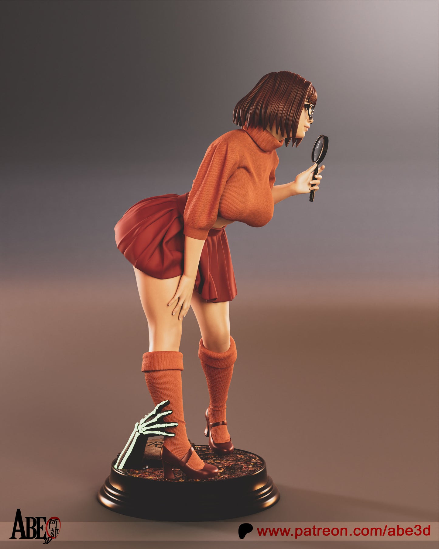 Velma 1/6 Scale Hand Painted Resin Statue Premium Collectible Display Figure