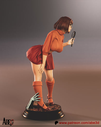 Velma 1/6 Scale Hand Painted Resin Statue Premium Collectible Display Figure