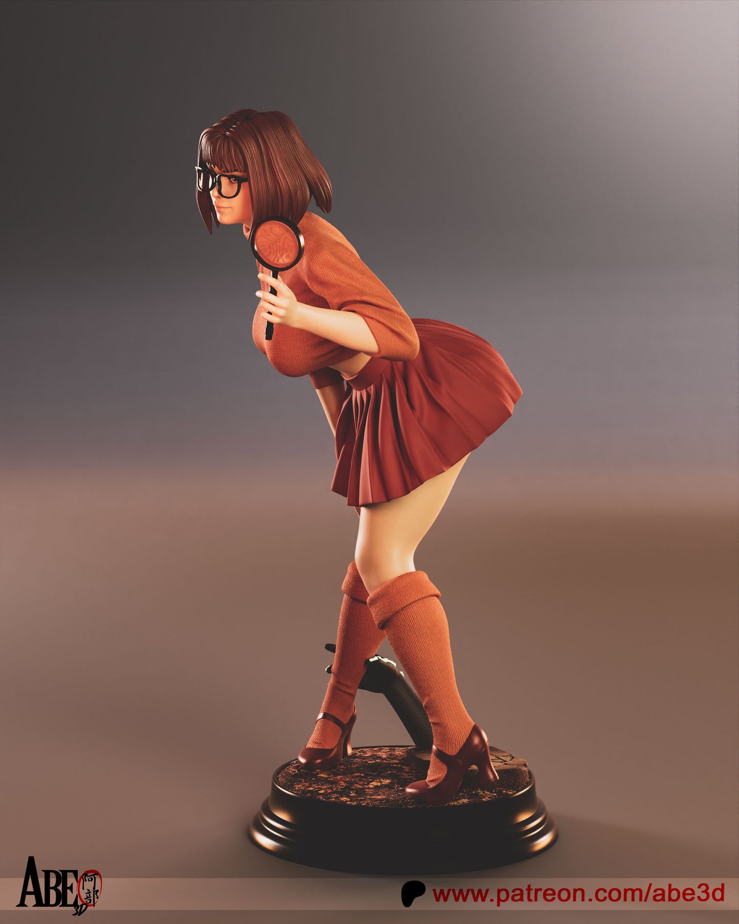 Velma 1/6 Scale Hand Painted Resin Statue Premium Collectible Display Figure