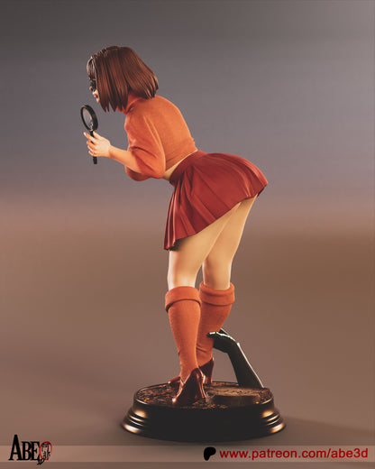 Velma 1/6 Scale Hand Painted Resin Statue Premium Collectible Display Figure