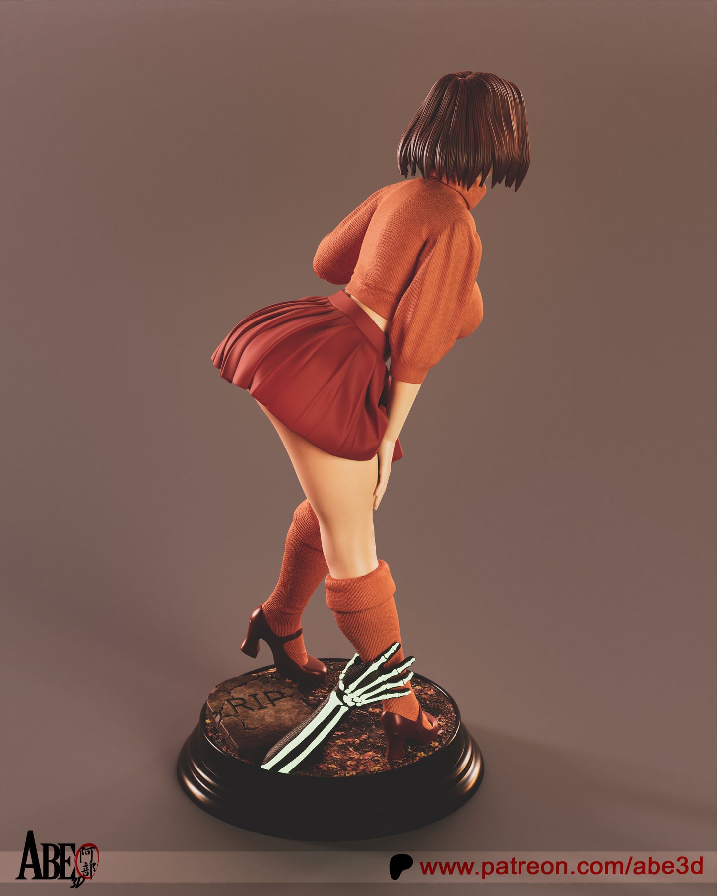 Velma 1/6 Scale Hand Painted Resin Statue Premium Collectible Display Figure