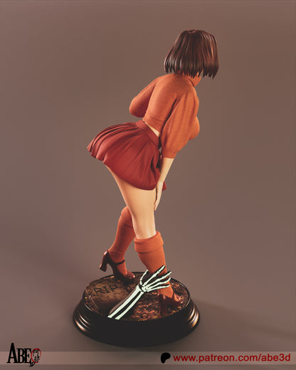 Velma 1/6 Scale Hand Painted Resin Statue Premium Collectible Display Figure