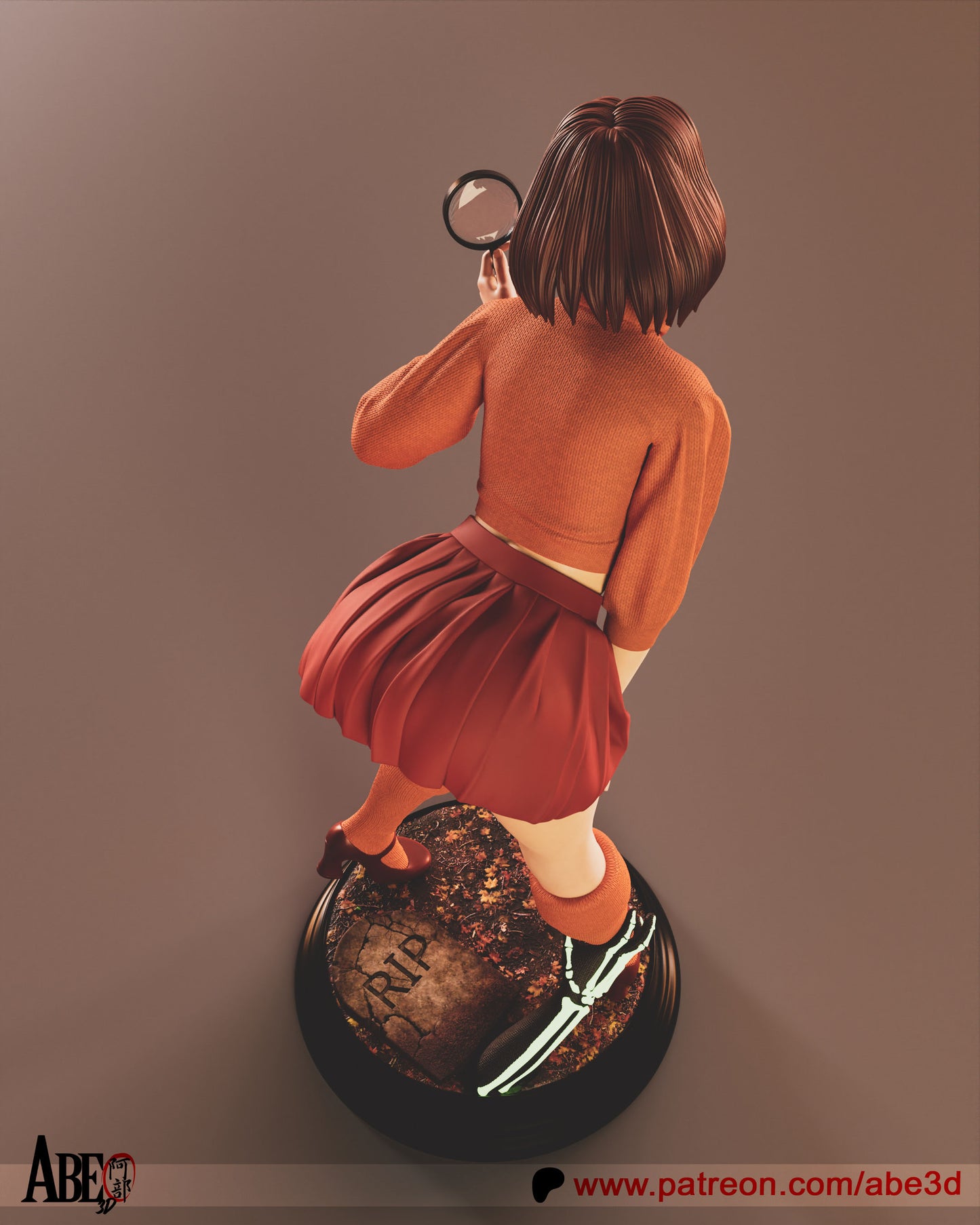 Velma 1/6 Scale Hand Painted Resin Statue Premium Collectible Display Figure