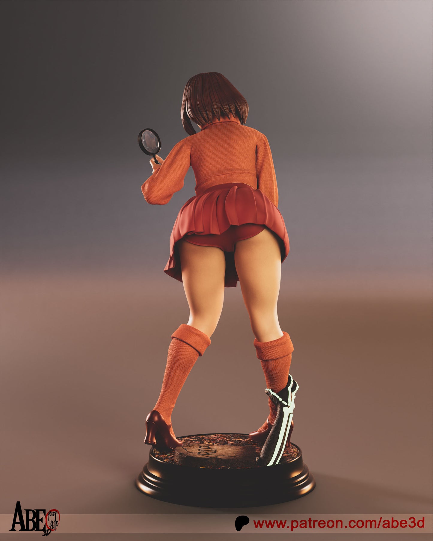 Velma 1/6 Scale Hand Painted Resin Statue Premium Collectible Display Figure