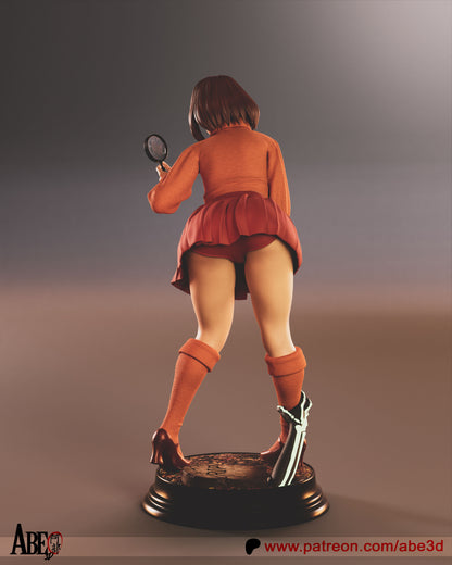 Velma 1/6 Scale Hand Painted Resin Statue Premium Collectible Display Figure