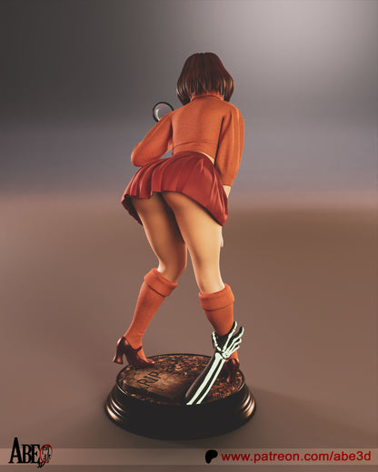 Velma 1/6 Scale Hand Painted Resin Statue Premium Collectible Display Figure