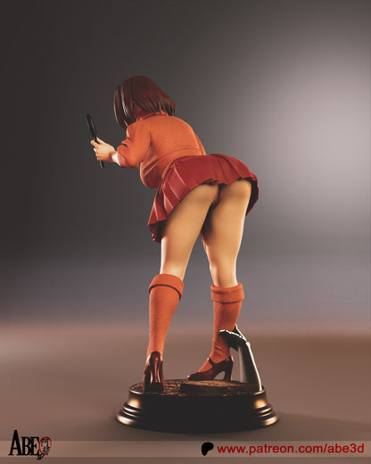 Velma 1/6 Scale Hand Painted Resin Statue Premium Collectible Display Figure