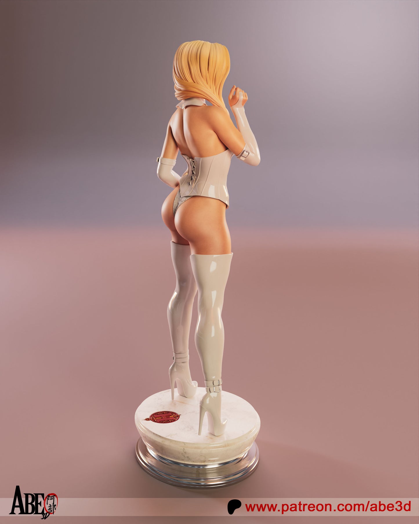Emma Frost Resin Figure Handmade Hand Painted Collectible 1/4 1/6 Scale 16K 3D Print