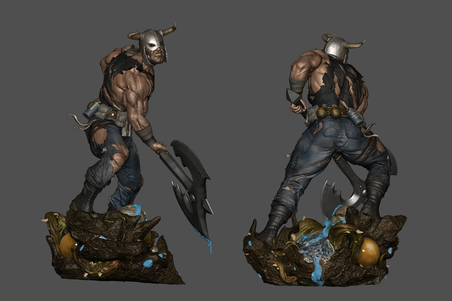 Medieval Punisher 1/6 Scale Hand Painted Collectible Figure