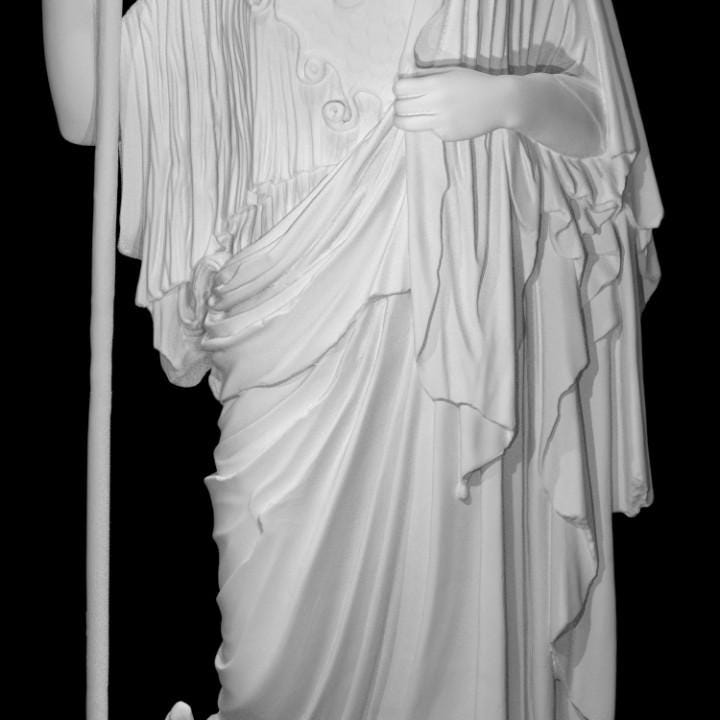 Athena Pallas Giustiniani – 12K Premium Resin Statue of Ancient Greek Goddess of Wisdom