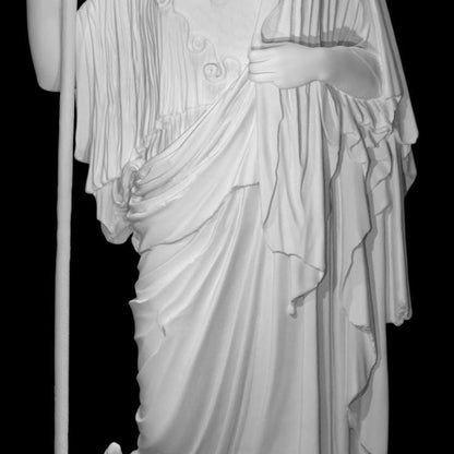 Athena Pallas Giustiniani – 12K Premium Resin Statue of Ancient Greek Goddess of Wisdom