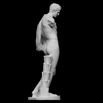 12K Resin Hermes Belvedere – Classical Sculpture Inspired by Roman and Greek Art