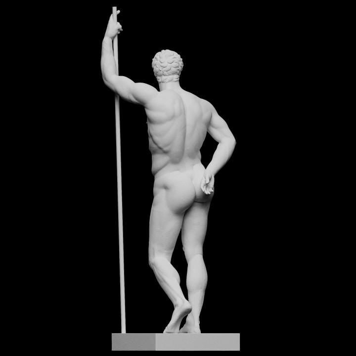 Pergamene Prince Sculpture: 12K Resin Hellenistic Royal Portrait