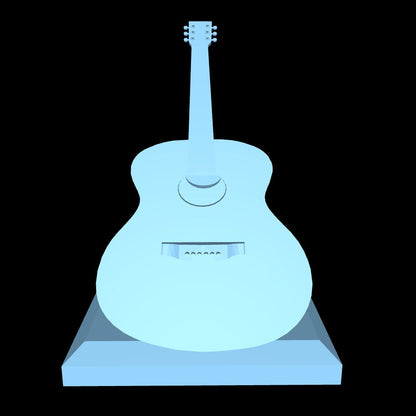 Guitar Birdhouse STL File: 3D Printer Digital Download
