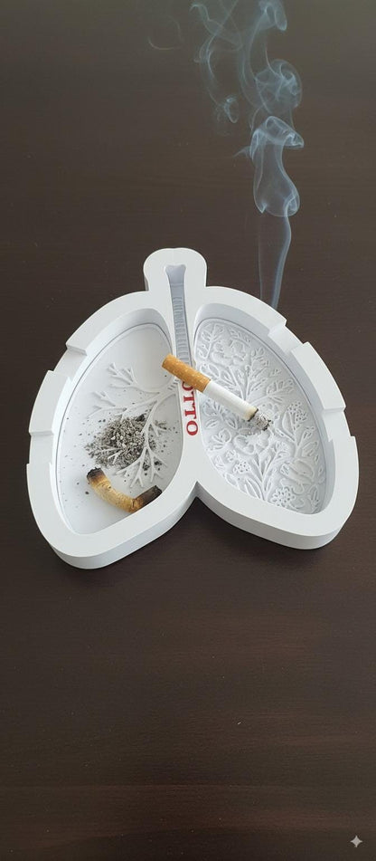 Quit Smoking Lung Ashtray | Stop Smoking Motivation Gift + Free E-book