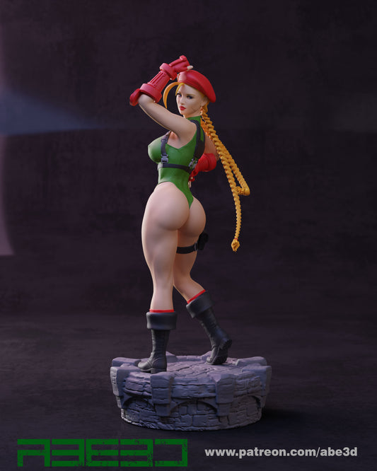 Cammy Traditional Resin Figure Handmade Hand Painted Collectible 1/4 1/6 Scale 16K