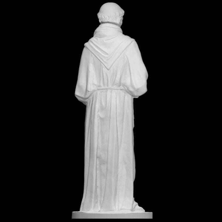 St. Francis of Assisi Sculpture: 12K Resin Christian Art