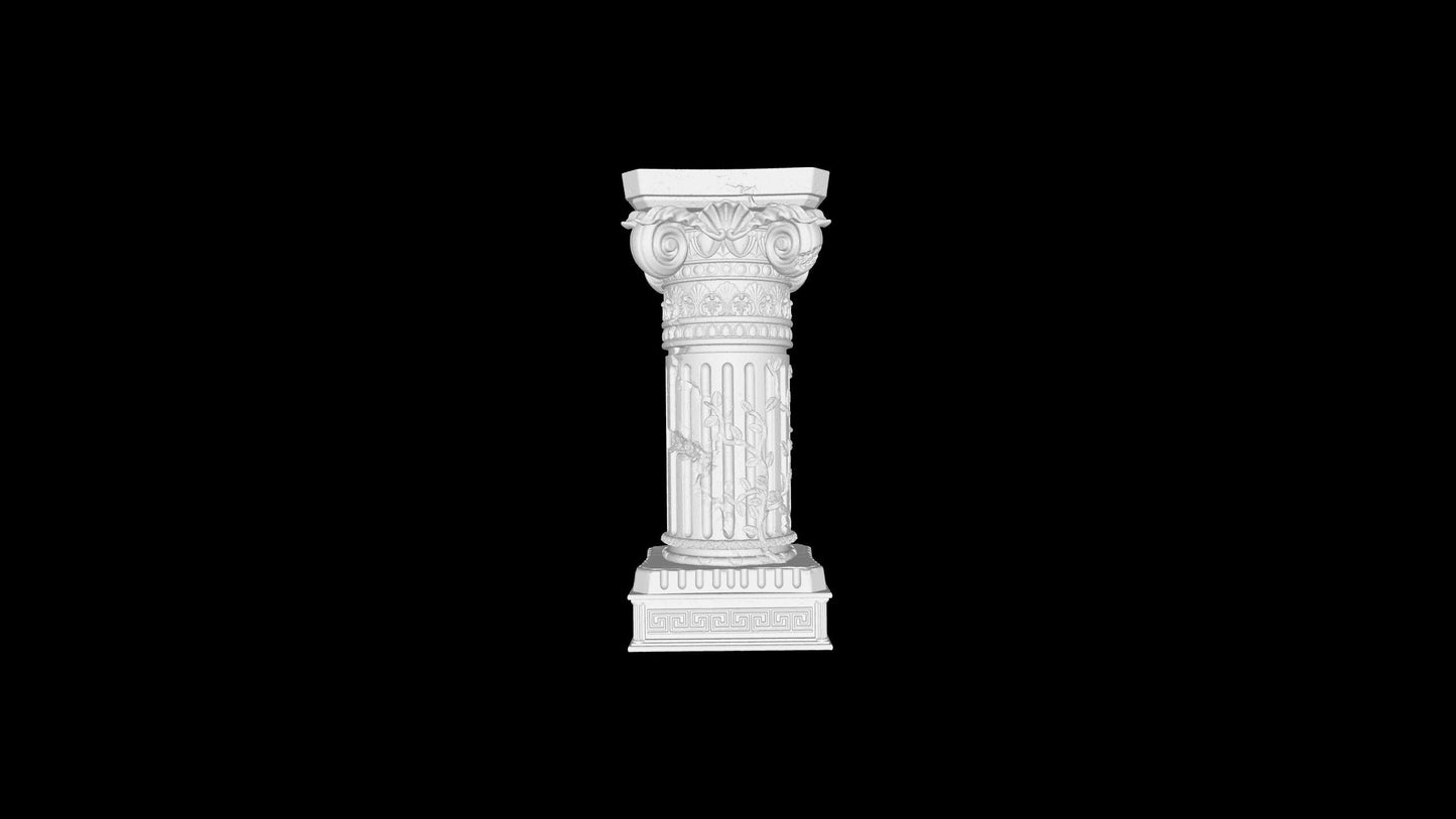 Greek Chess Pieces: Luxury Collector's Set - Unpainted