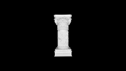 Greek Chess Pieces: Luxury Collector's Set - Unpainted