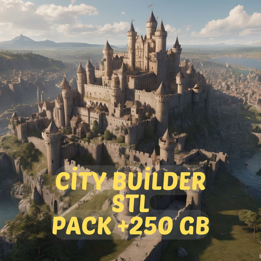 City Building Pack - Buildings, Castles, Lands and More