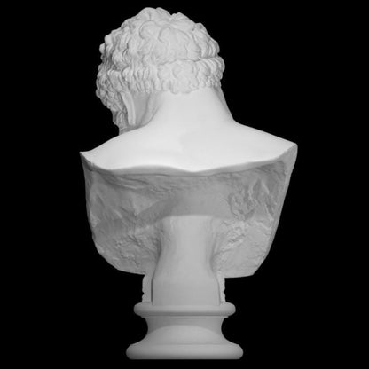 Bust of the Farnese Hercules – 12K Premium Resin Sculpture Inspired by Ancient Roman Masterpiece of Strength, Power, and Classical Heroism
