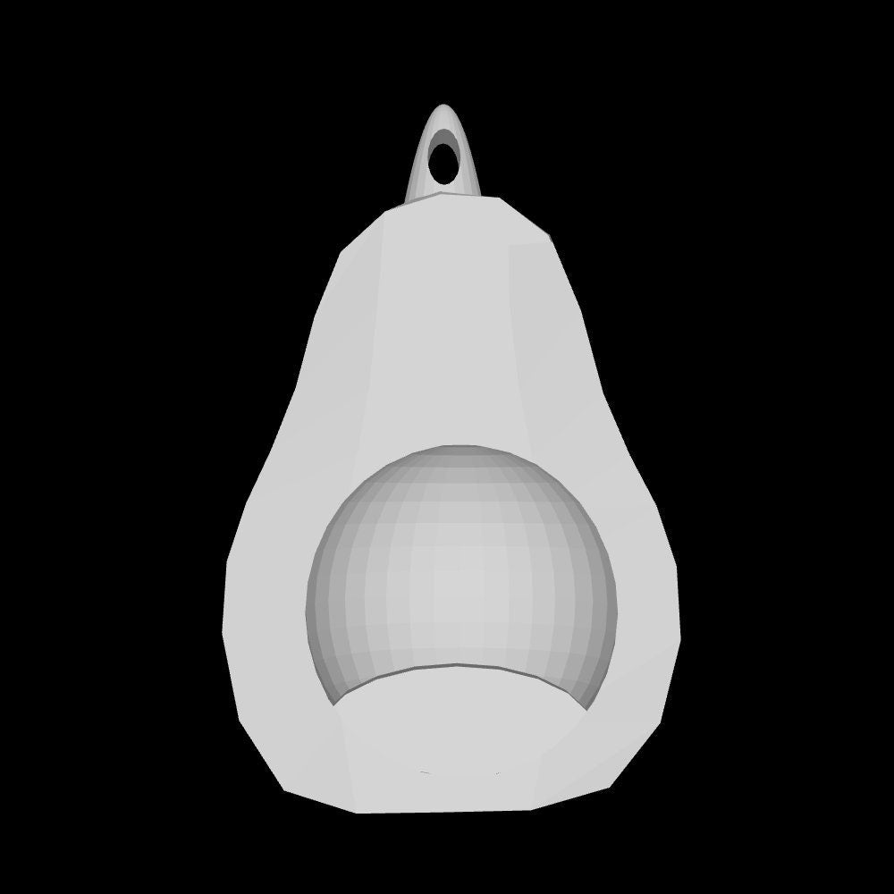 Avocado Bird Feeder Stl File, For Our Animal Friends, Buy Print Paint Use