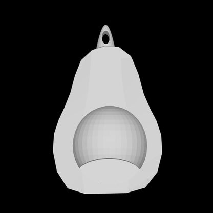 Avocado Bird Feeder Stl File, For Our Animal Friends, Buy Print Paint Use