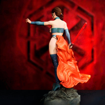 Dark Enchantress Warrior Resin Figure – 12K High Detail – Unpainted / Painted – Fantasy Model Kit