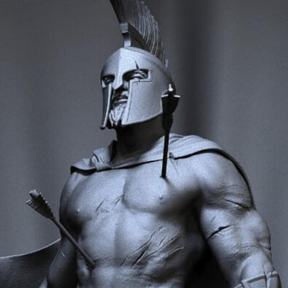 Spartan Warlord King | 12K Resin Print | Mythology Resin Figure | Unassembled / Unpainted GK Kit