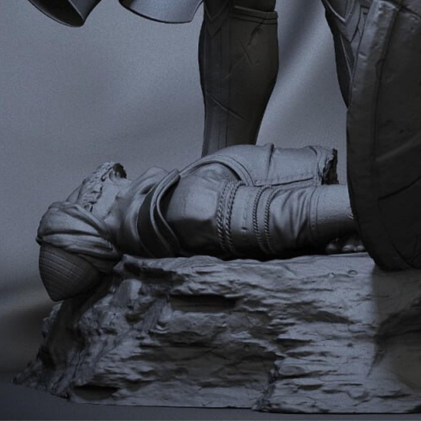 Spartan Warlord King | 12K Resin Print | Mythology Resin Figure | Unassembled / Unpainted GK Kit