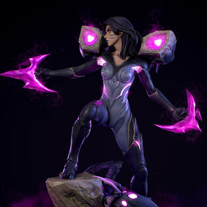 Void Huntress Resin Figure – 12K High Detail – Unpainted / Painted – Fantasy Model Kit