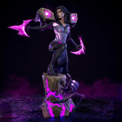 Void Huntress Resin Figure – 12K High Detail – Unpainted / Painted – Fantasy Model Kit