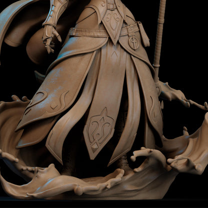 Frostveil Sorceress | 12K Resin Print |NSFW Femme Fatale Fantasy Figure | Unassembled / Painted GK Kit