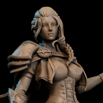 Frostveil Sorceress | 12K Resin Print |NSFW Femme Fatale Fantasy Figure | Unassembled / Painted GK Kit