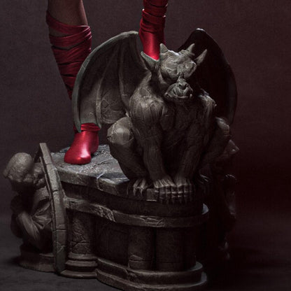 Scarlet Blade Assassin | 12K Resin Print | Femme Fatale Fantasy Figure | Unassembled / Painted GK Kit