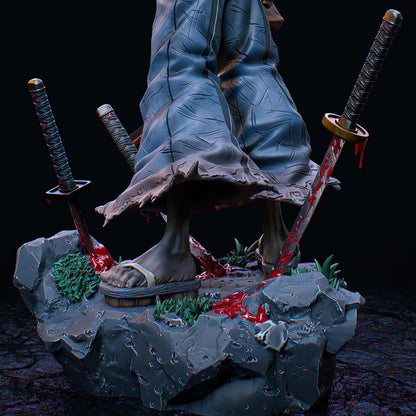 Ronin Warrior Resin Figure – 12K High Detail – Unpainted / Painted – Samurai Fantasy Kit