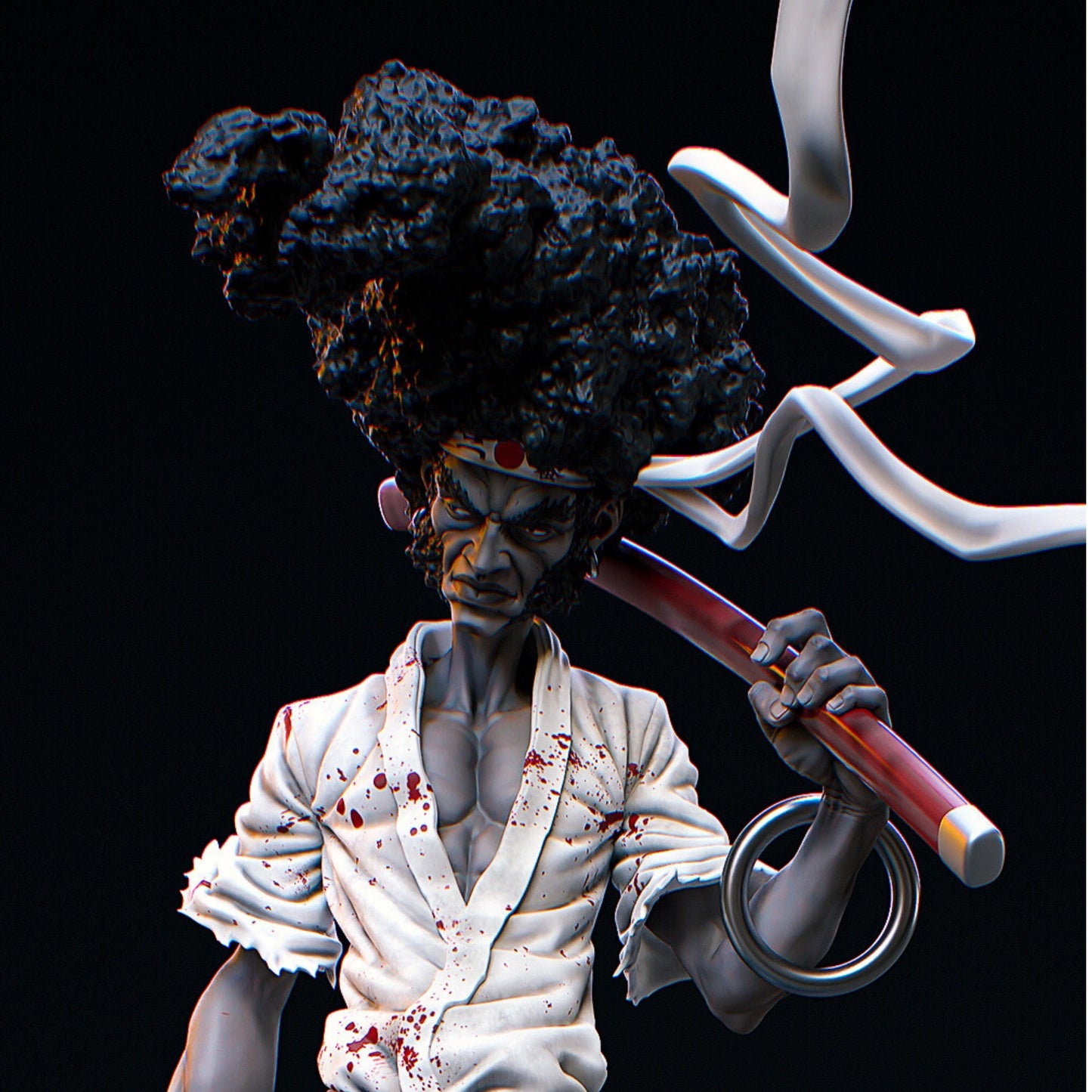 Ronin Warrior Resin Figure – 12K High Detail – Unpainted / Painted – Samurai Fantasy Kit