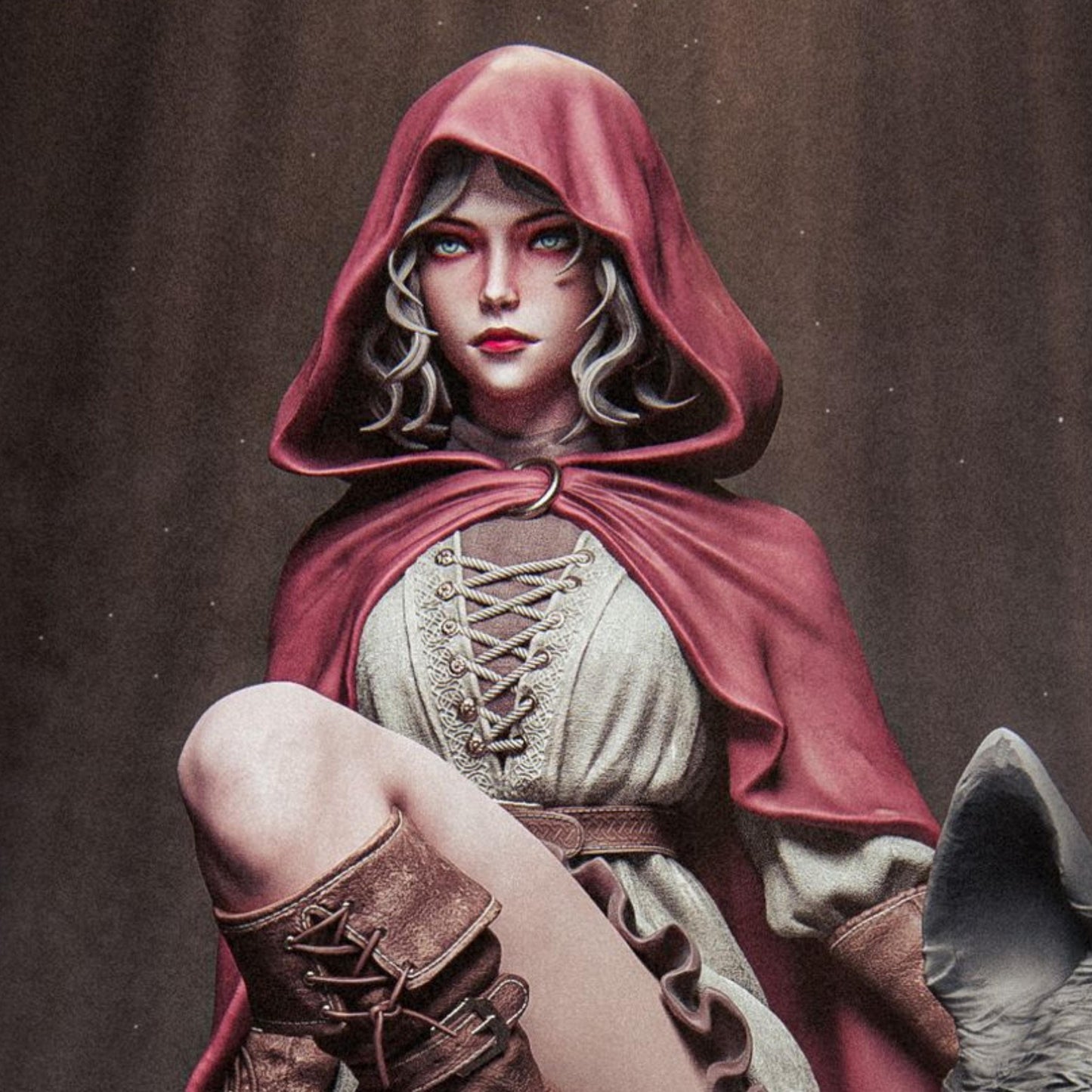 Wolfbane 12K Resin Figure: Femme Fatale Fan Art