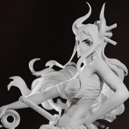 Blade Mistress Samurai Resin Figure – 12K High Detail – Unpainted / Painted – Fantasy Collectible Kit