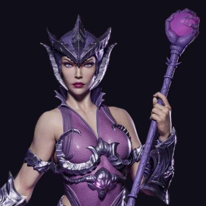 Mystic Femme Fatale Resin Figure – 12K High Detail – Unpainted / Painted – Fantasy Model Kit